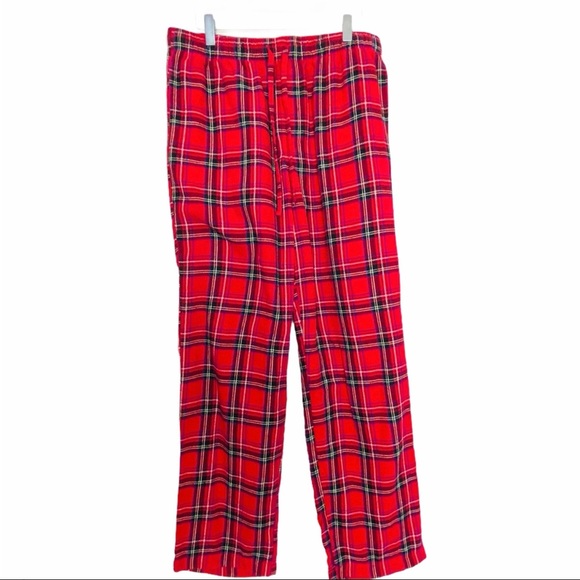 CROFT & BARROW Red Flannel PJ Pants Only - Picture 6 of 6